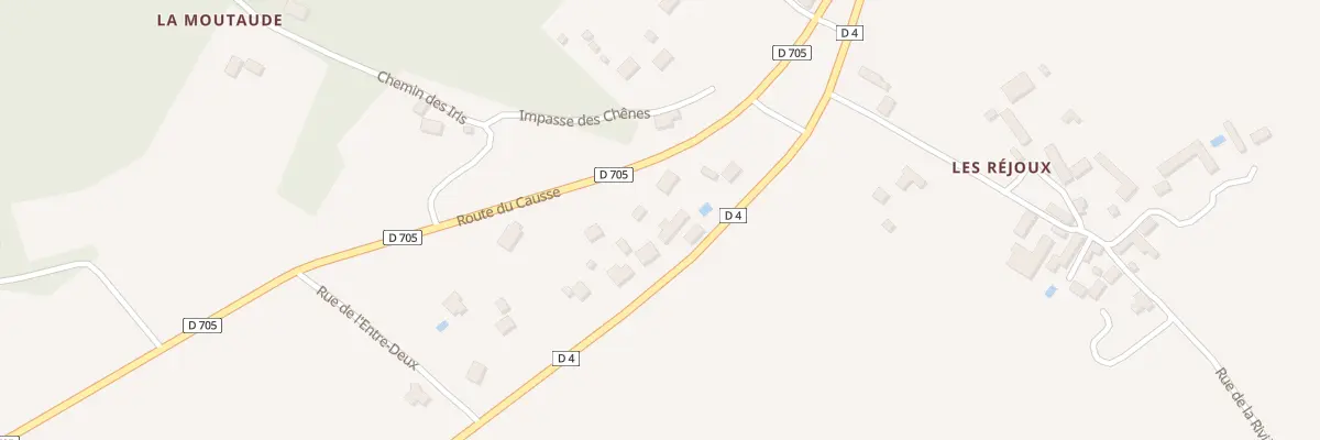 Plan du 133 Les Rejoux à Mayac