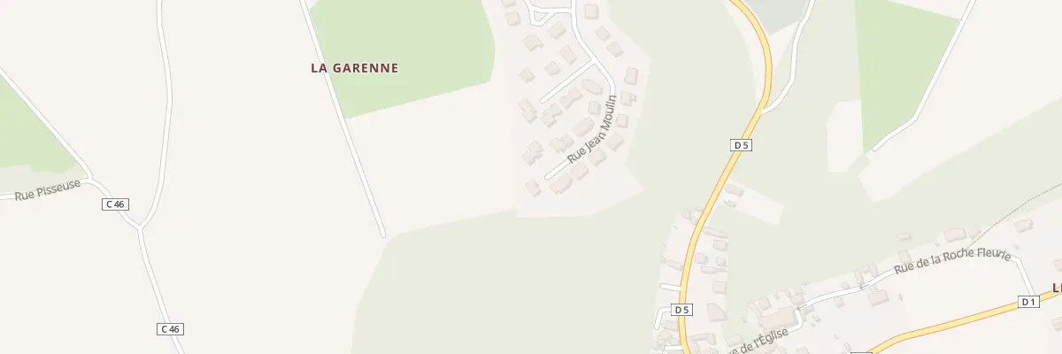 Plan du 34 Rue Jean Moulin à Nazelles-Négron