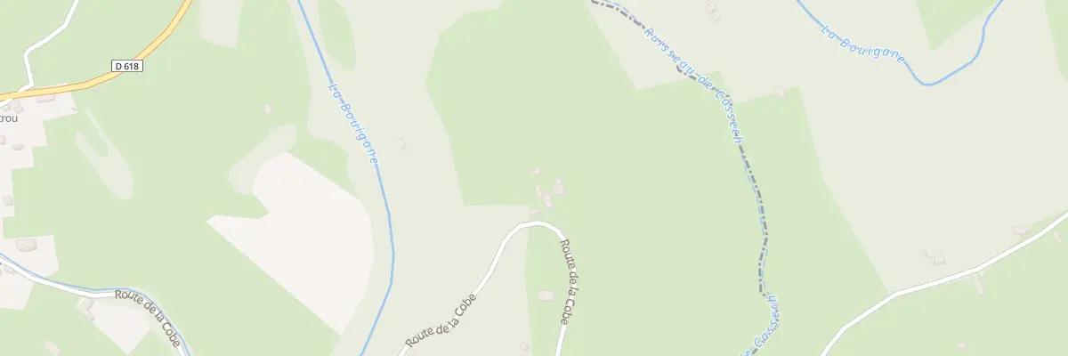 Plan du 5253 Bernech à Orgibet