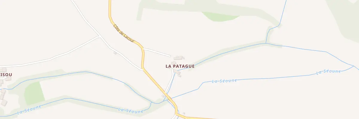 Plan du 5002 La Patague à Lacour