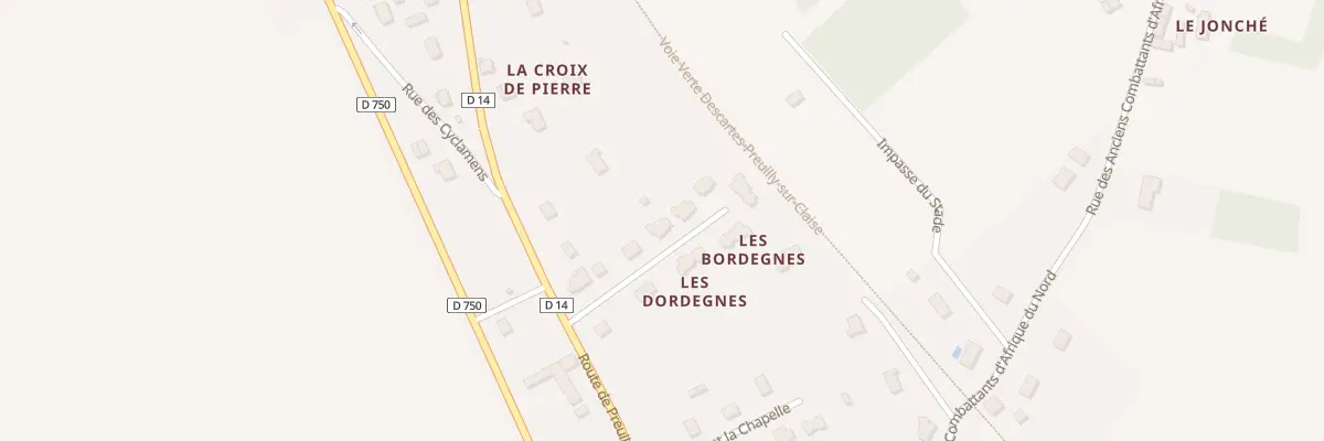 Plan du 2 Lot des Dordegnes à Tournon-Saint-Pierre