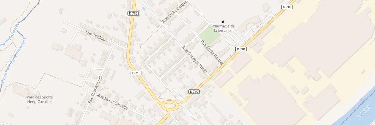 Plan du 3 Rue Georges Kuntz à Fumel