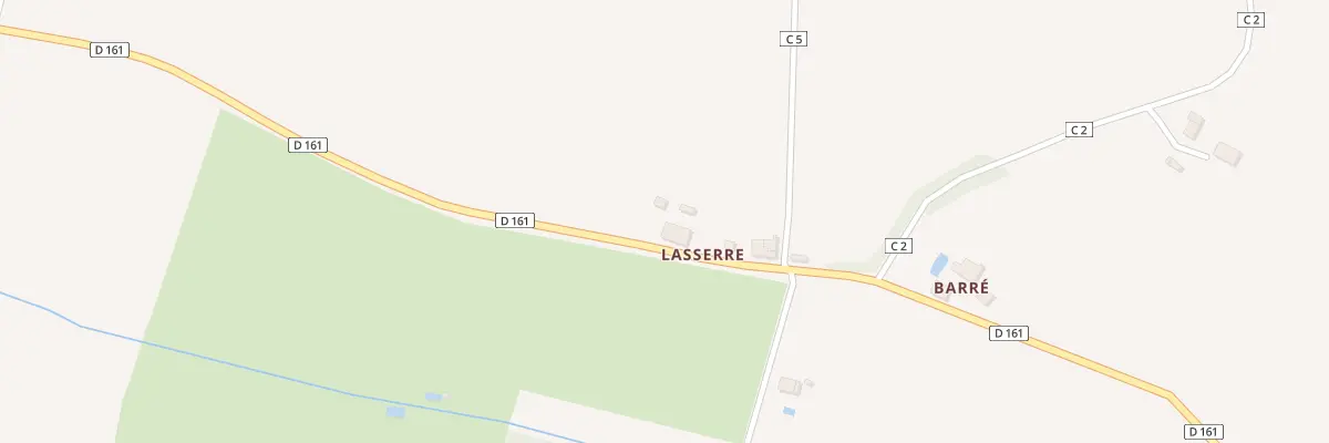 Plan du 5013 A Lasserre à Saint-Germier