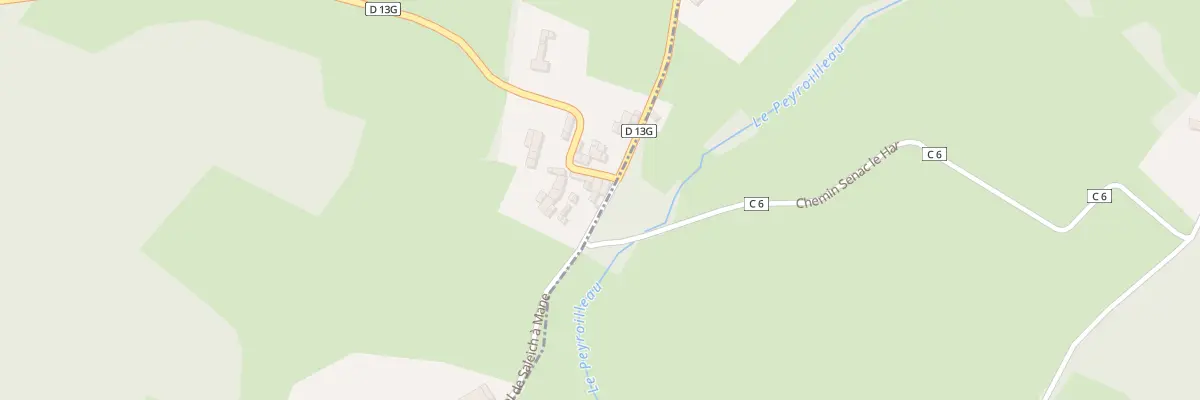 Plan du 50 Hameau de Peyrailleou à Montgaillard-de-Salies