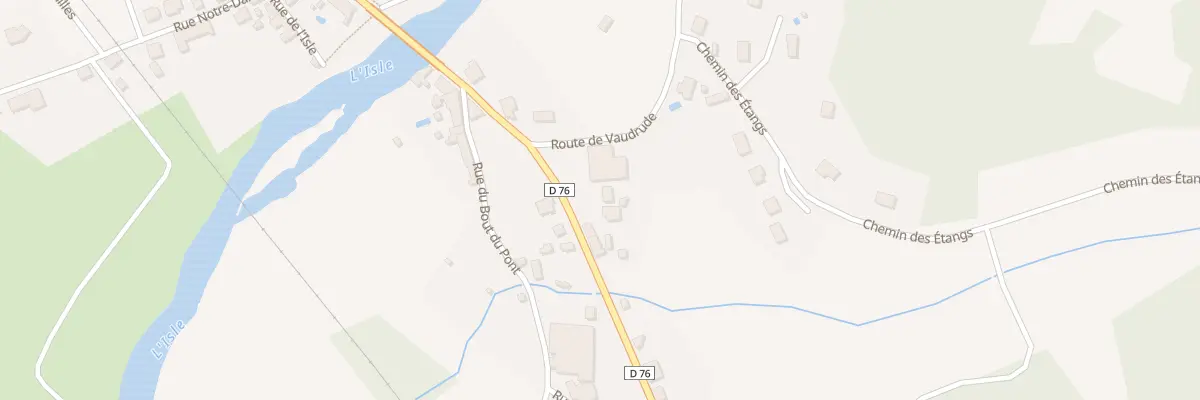 Plan du 281 Rte d’Excideuil à Corgnac-sur-l’Isle