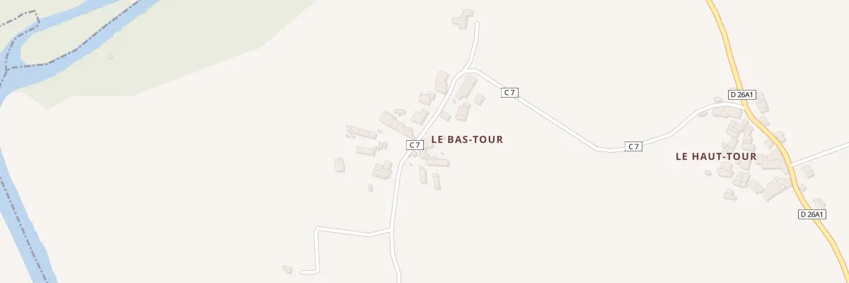 Plan du 7 Le Bas Tour à Saint-Sornin-la-Marche