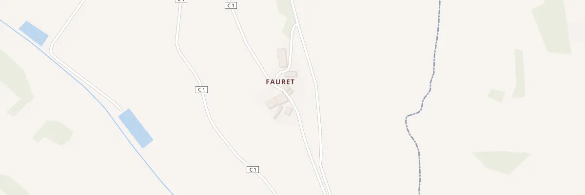 Plan du 5130 Fauret à Saint-Clair