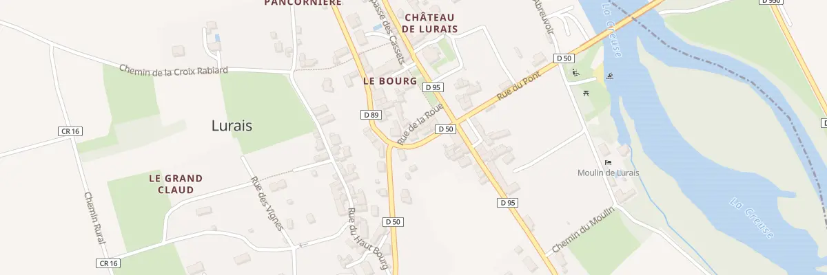 Plan du 4 Rue des Roches à Lurais