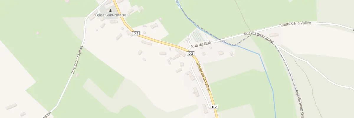 Plan du 175 Rte de la Vallée à Val-de-Saâne