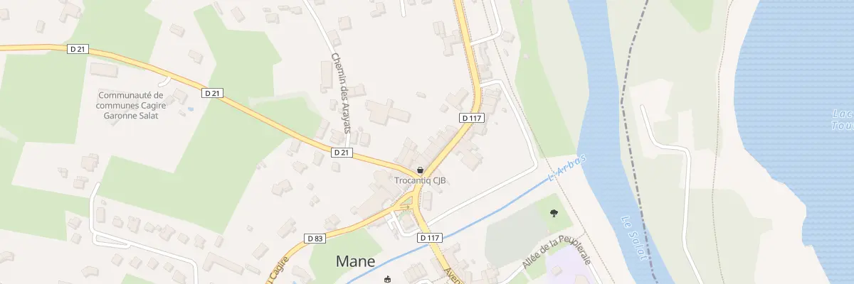 Plan du 9 Av Tolosane à Mane