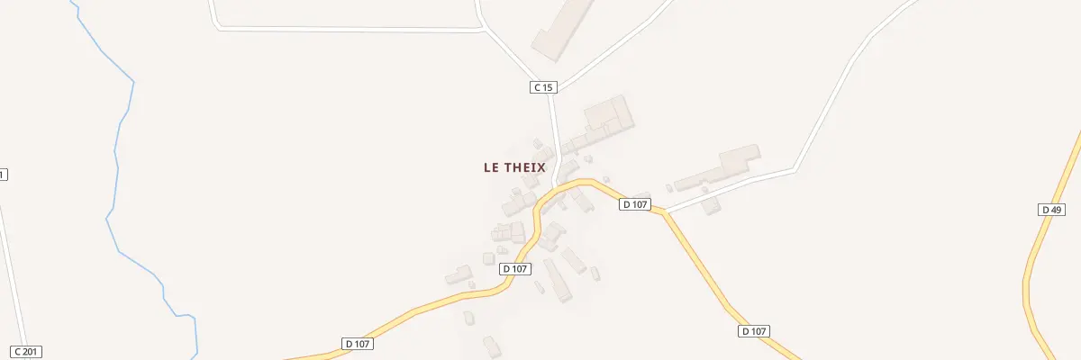 Plan du 11 Le Theix à Val-d’Oire-et-Gartempe