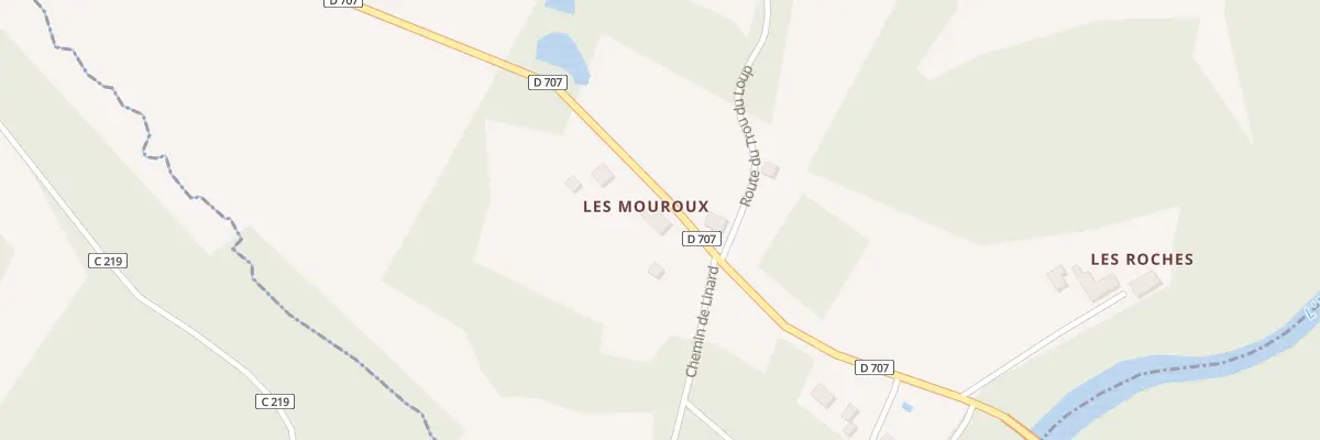 Plan du 46 Les Mauroux à Nantheuil