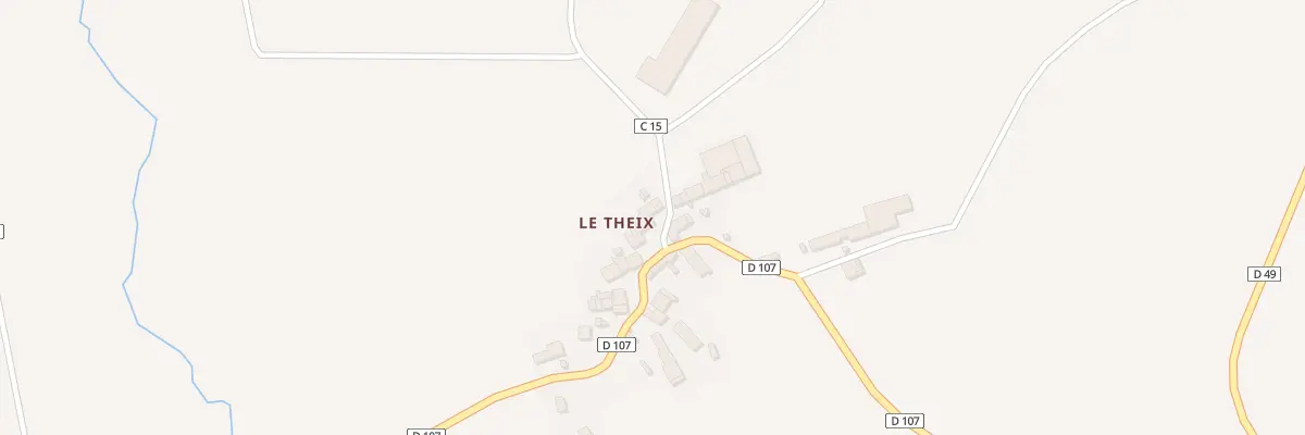 Plan du 13 Le Theix à Val-d’Oire-et-Gartempe
