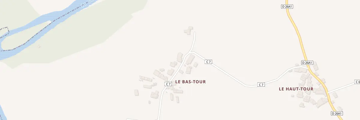 Plan du 4 Le Bas Tour à Saint-Sornin-la-Marche