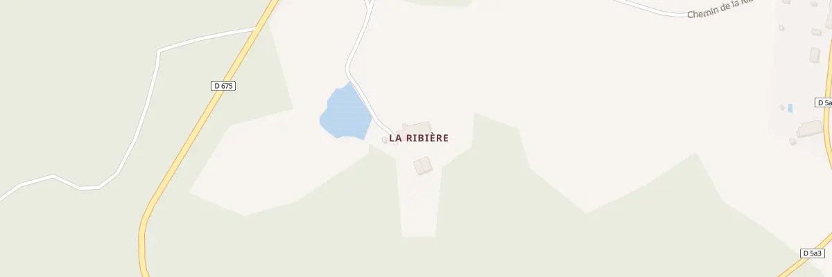 Plan du 5195 La Ribiere à Mortemart