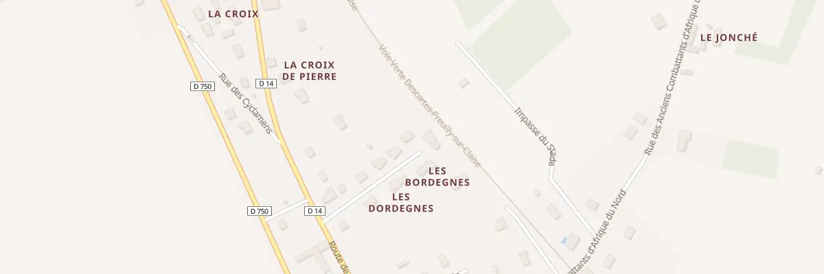Plan du 6 Lot des Dordegnes à Tournon-Saint-Pierre