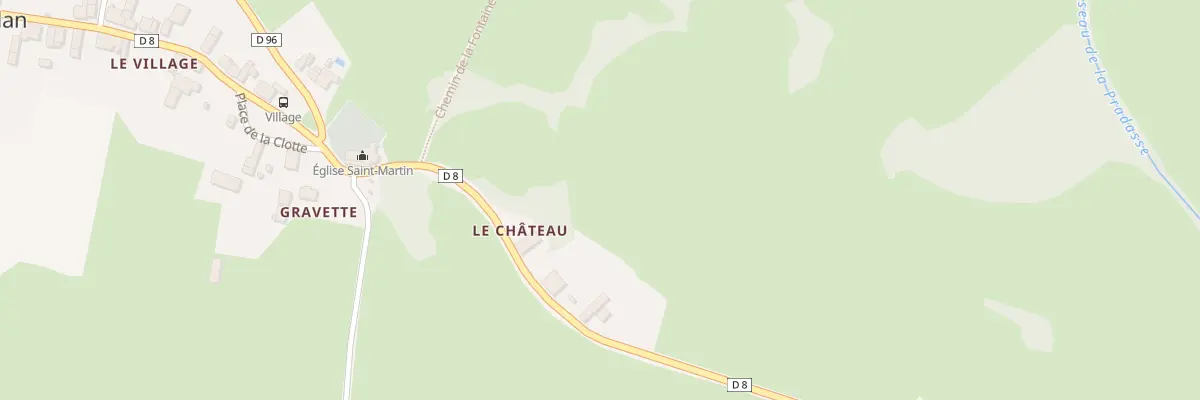 Plan du 40 Vignasse à Samouillan