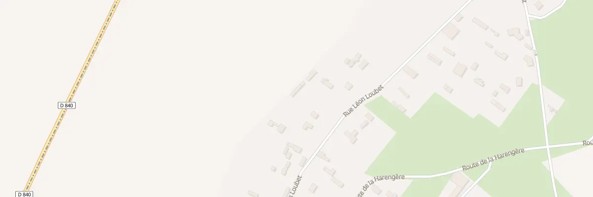 Plan du 53 Rue Léon Loubet à Fouqueville