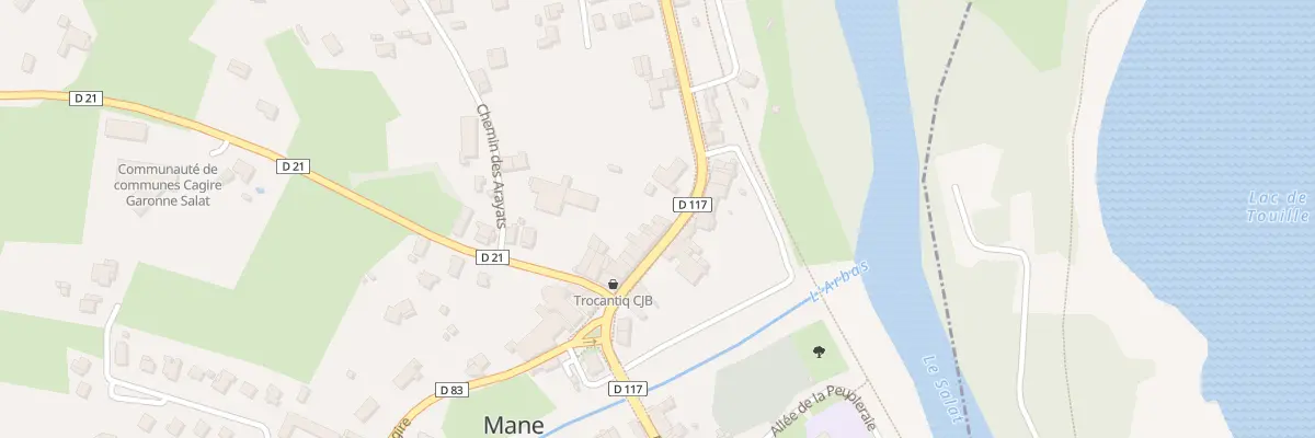 Plan du 15B Av Tolosane à Mane