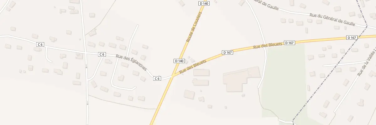 Plan du 1 Rue des Bleuets à Burey