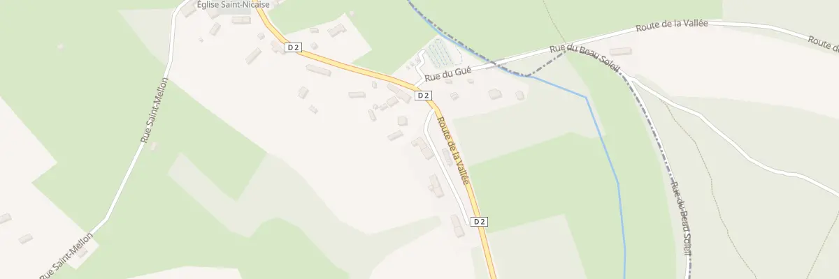 Plan du 113 Rte de la Vallée à Val-de-Saâne