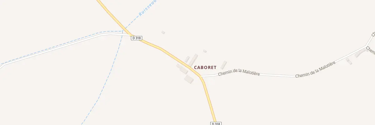 Plan du 119A Le Caboray à La Puisaye