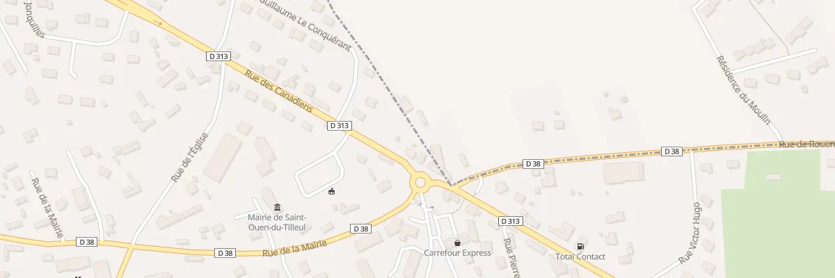 Plan du 30 Rue des Canadiens à Saint-Ouen-du-Tilleul