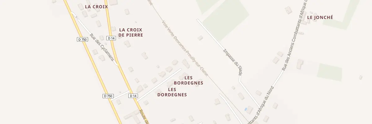 Plan du 7 Lot des Dordegnes à Tournon-Saint-Pierre