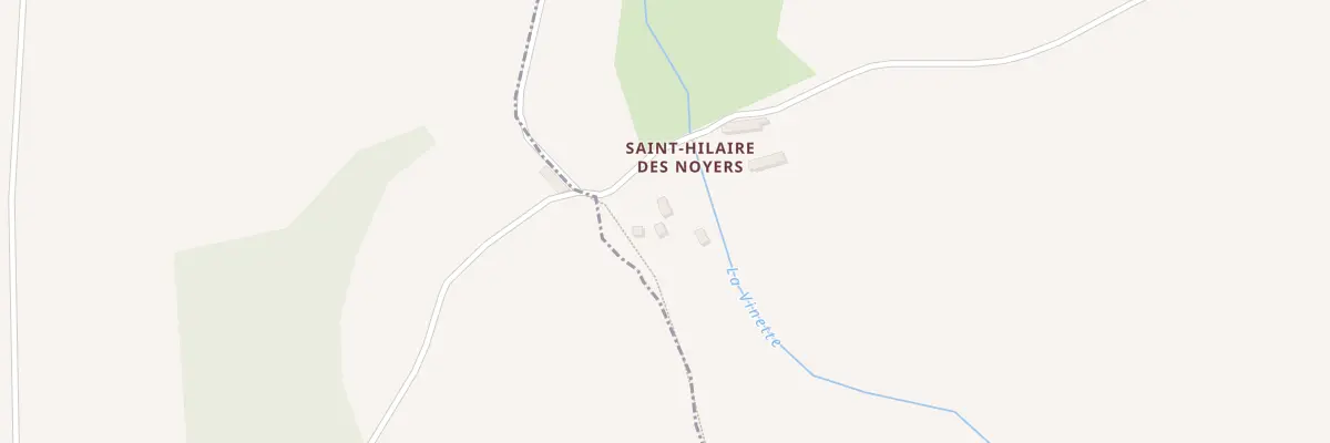 Plan du 23 Saint Hilaire des Noyers à Saintigny