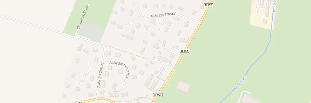 Plan du 6 Imp de la Croix Verte à Brachy