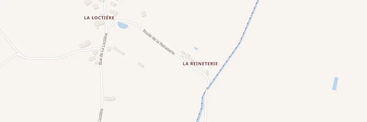 Plan du 5 Rte de la Reineterie au Temple