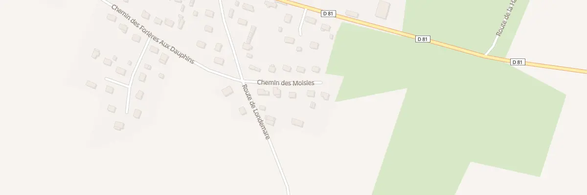 Plan du 6 Che des Moisies à Fouqueville