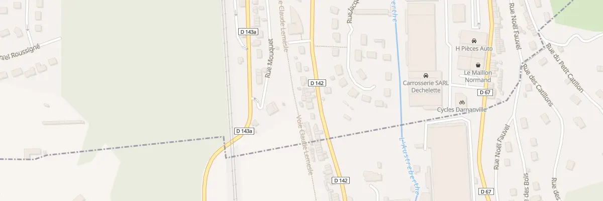 Plan du 36B Rue des Frères Martin à Pavilly