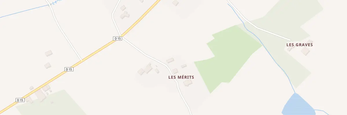 Plan du 5350 Les Merits à Lavit