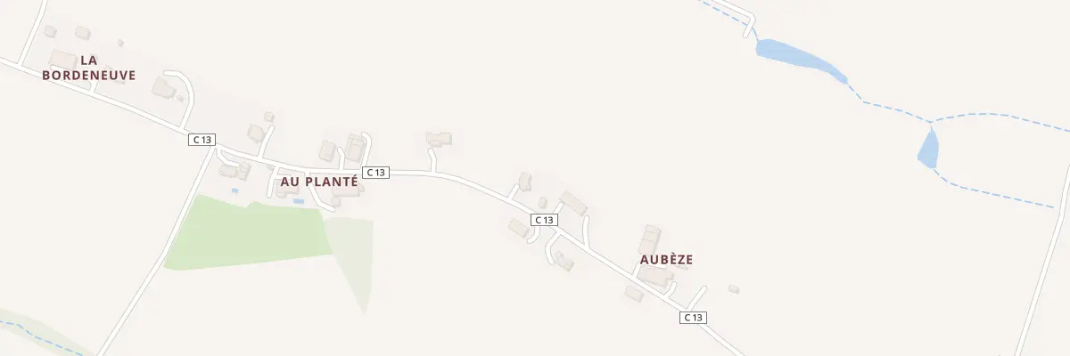 Plan du 9001 A Aubeze à Escornebœuf
