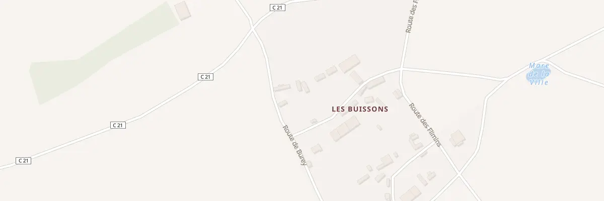 Plan du 5 Rte de Burey à Portes