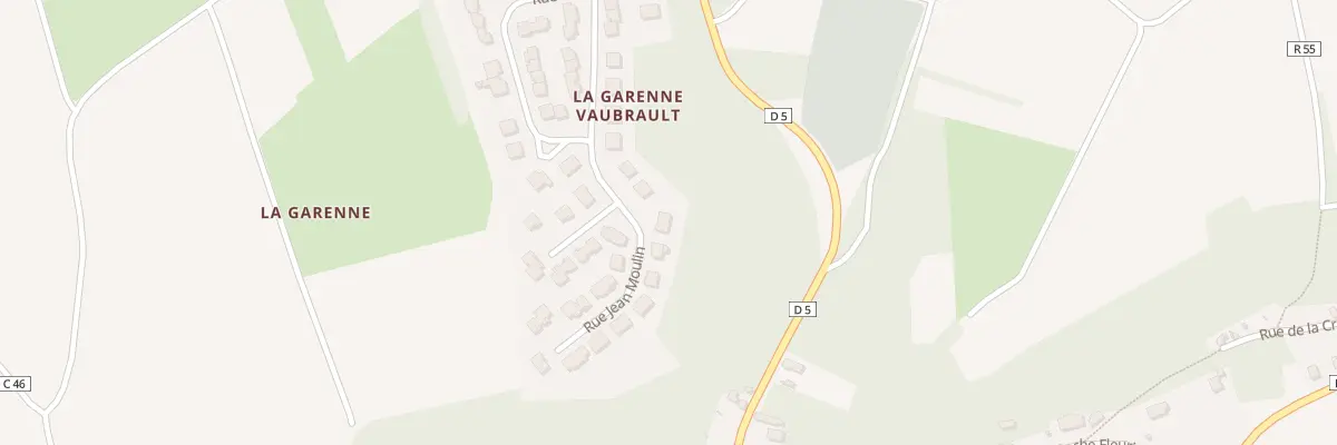 Plan du 19 Rue Jean Moulin à Nazelles-Négron