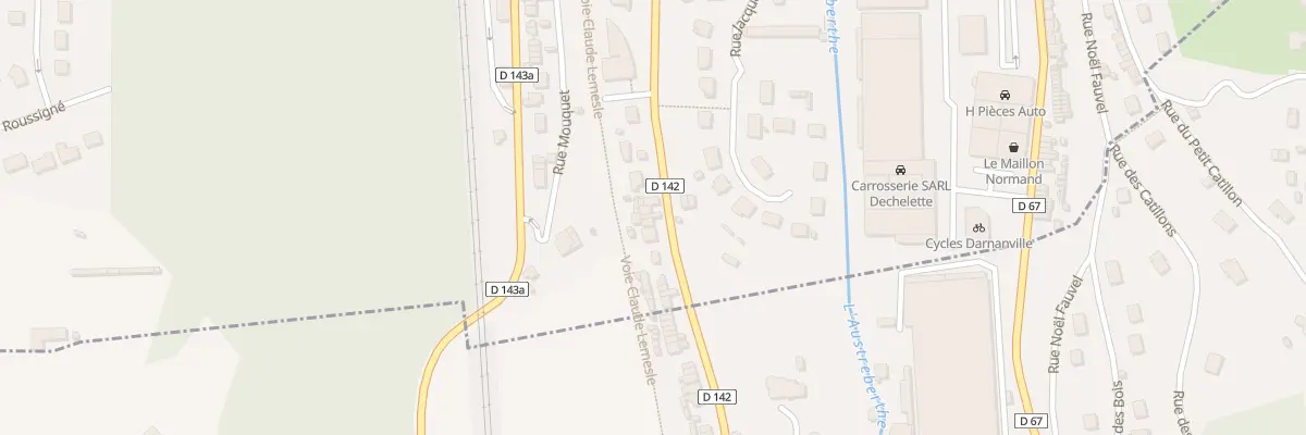 Plan du 34 Rue des Frères Martin à Pavilly
