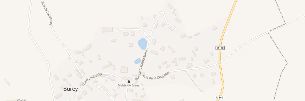 Plan du 6 Rue de la Grand Mare à Burey