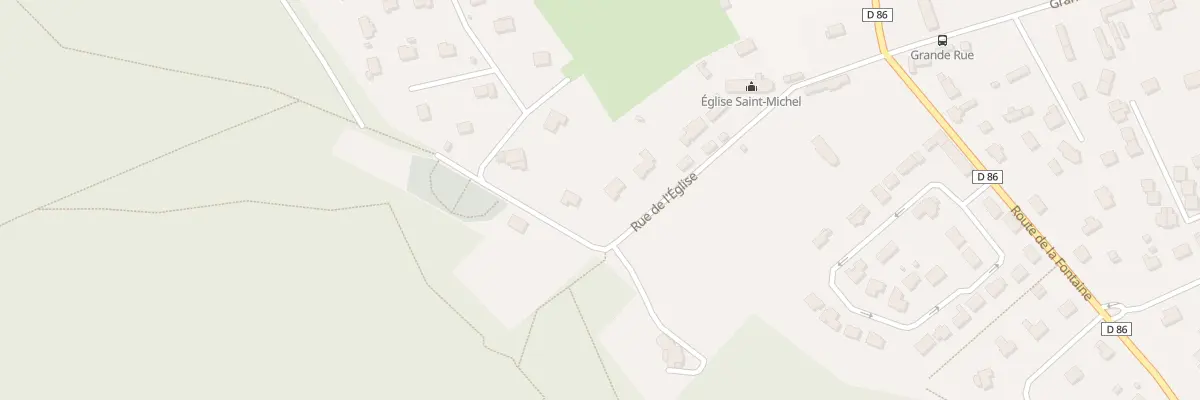 Plan du 216 Rue de l’Église à Hénouville