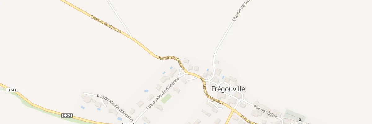 Plan du 5239F Le Village à Frégouville
