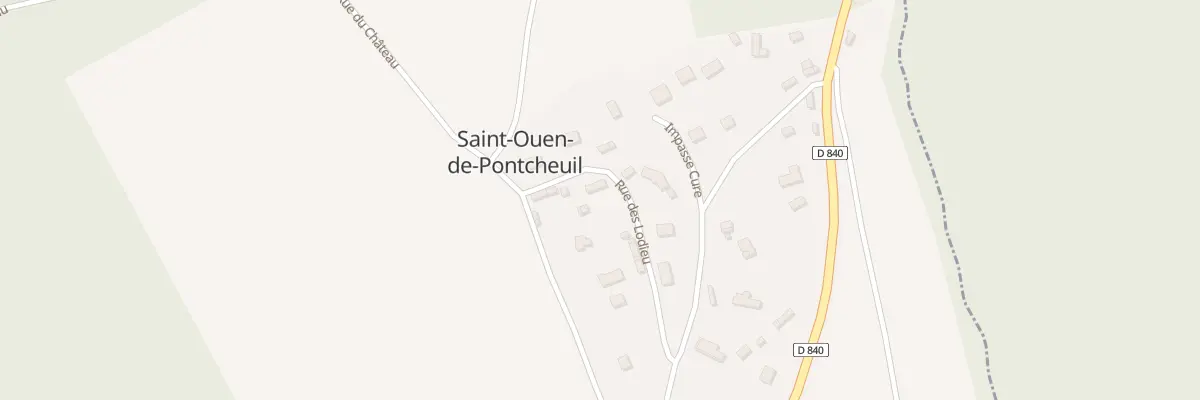 Plan du 3 Rue des Lodieu à Saint-Ouen-de-Pontcheuil