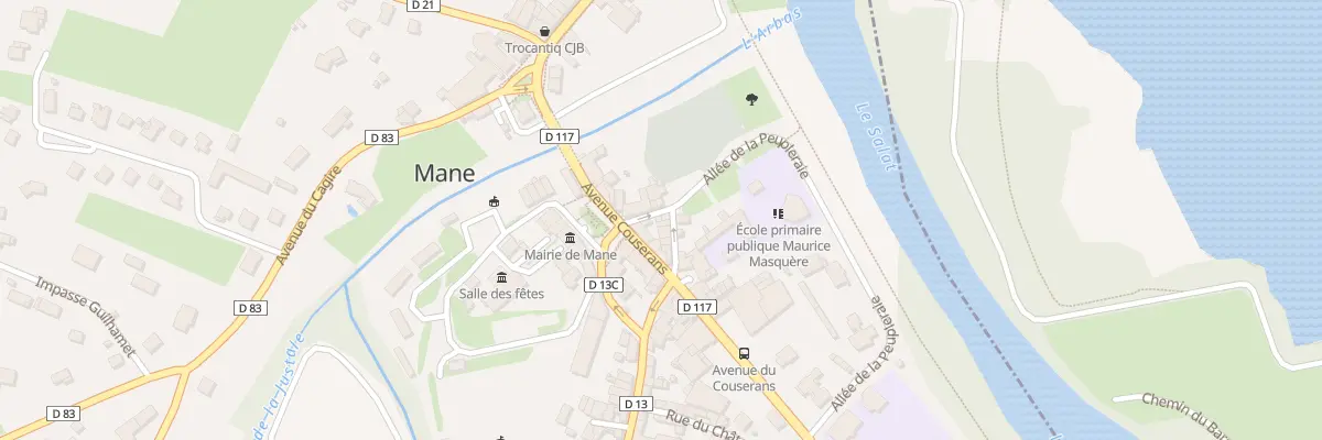 Plan du 4 Rue des Glycines à Mane