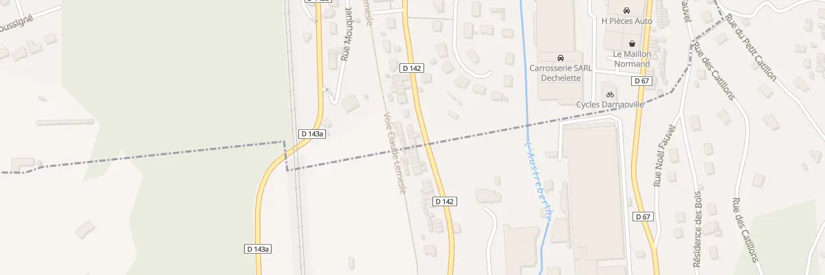 Plan du 44T Rue des Frères Martin à Pavilly