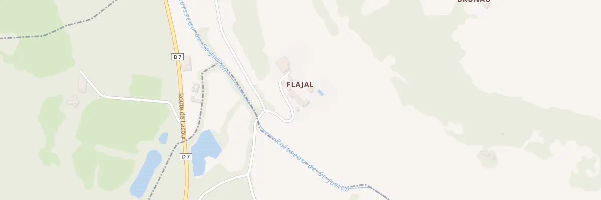 Plan du 5101 Flajal à Lacour