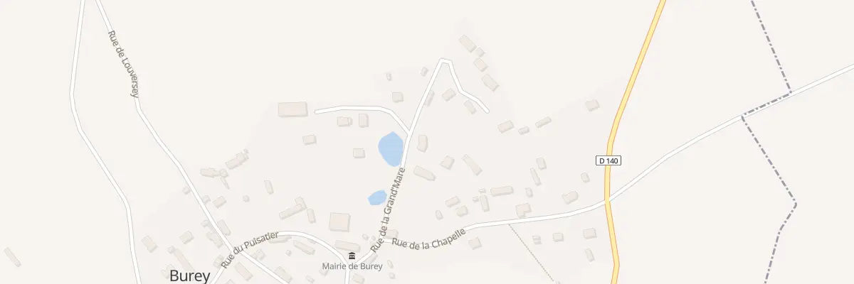 Plan du 8 Rue de la Grand Mare à Burey