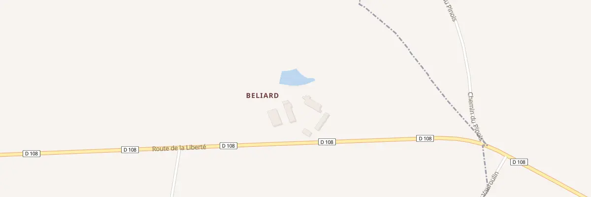 Plan du 133 Béliard à Houssay