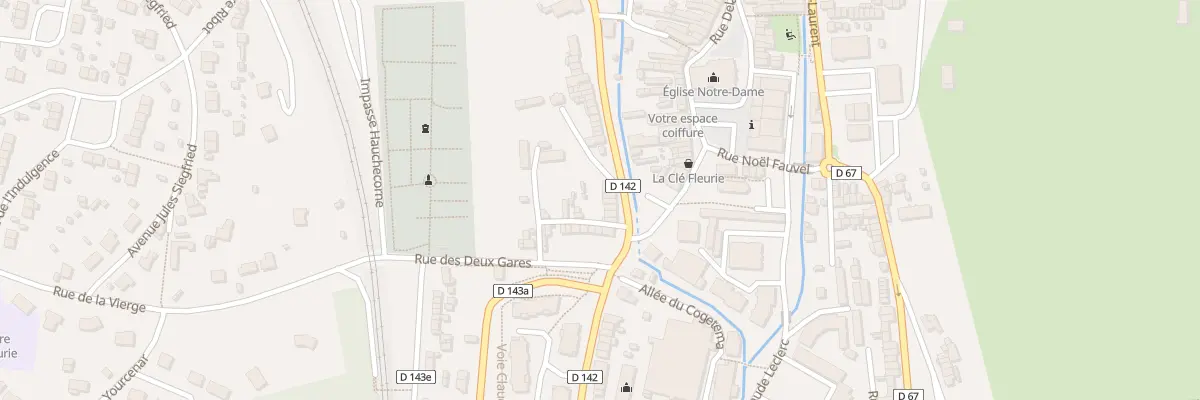 Plan du 38 Rue Joseph Benard à Pavilly