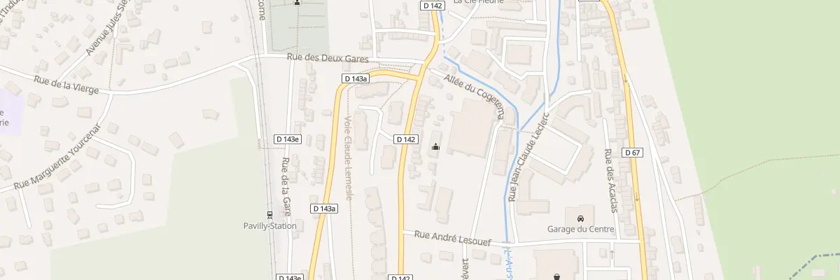 Plan du 17B Rue des Frères Martin à Pavilly
