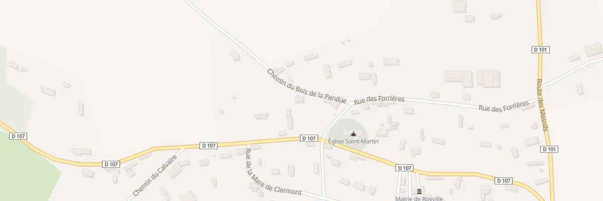 Plan du 5117 Sen Rurale à Royville